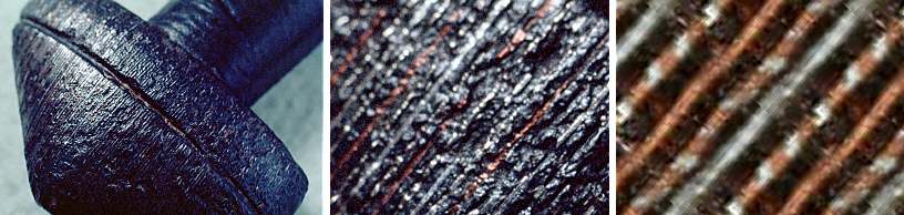 inlay in historical Viking sword pommel