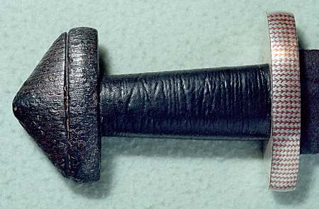 Viking sword hilt old and new